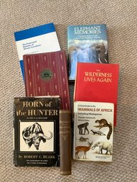 7 Books Including A Field Guide To Mammals Of Africa Including Madagascar - A38