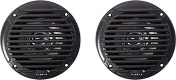 #36 Jensen MS5006BR Black 5.25' Dual Cone Waterproof Speakers