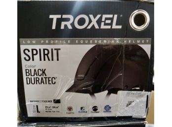 #149 Troxel Spirit Black Duratec Helmet Size L