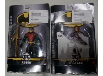 #103  Lot Of 2 DC Robin & Two-faced Batman Missions