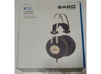 #102 AKG Closed Back Headphones