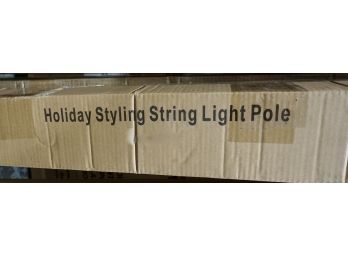 #185 Holiday Styling String Light Pole Single