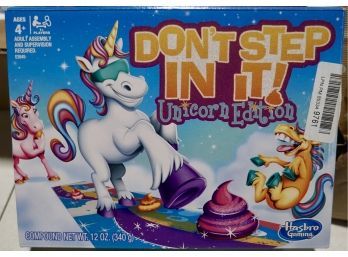 #37 Don't Step In It Unicorn Edition Board Game