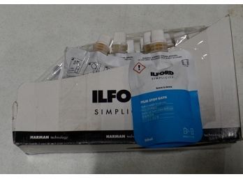 #88 Lot Of 12 Ilford Simplicity Film Stop Bath