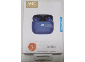 #9 Au Sonds Wireless Ear Buds Navy NIB