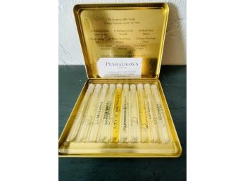 10 Perfume Samples Penhaligon's London With Case