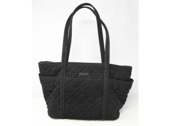 Vera Bradley Black Quilted Tote