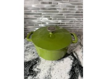 Green Cast Iron Stock Pot By Food Network - K2