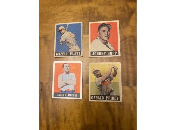 1948 Baseball And Boxer Card