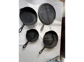 3 Griswold Pans And Cooking Pan