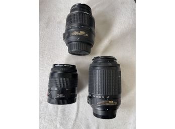 3 Camera Lens With Carry Case