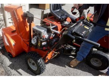 859- Ariens  Deluxe 28 In. Two- Stage Electric Start Gas Snow Blower Used Last Year- Great Condition
