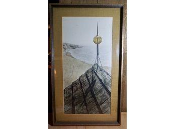 WYETH PRINT FRAMED