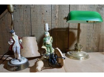 LOT OF FOUR LAMPS