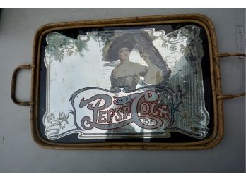 VINTAGE PEPSI TRAY MIRROR