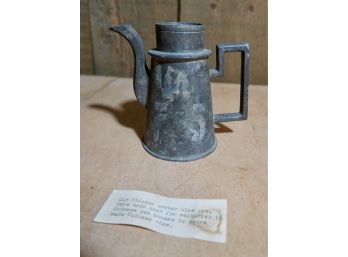 CHINESE PEWTER WINE POT