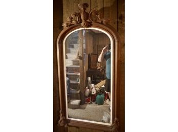 VICTORIAN WALNUT MIRROR