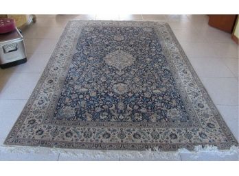 Persian Carpet: Isfahan Wool And Silk