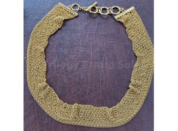 Gold-tone Collar Necklace