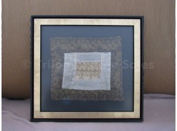 Framed Persian Needlework Fragments #2