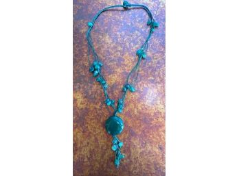 Green Stone Necklace