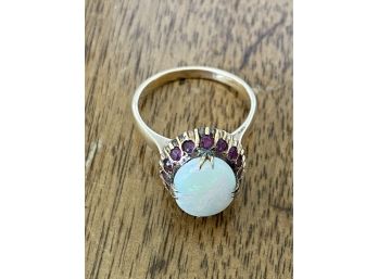 14k Gem Stone Ring