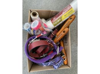 Misc Garden Tools, Rope, Dog Collars, Etc DR