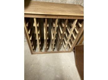 Wooden Wine Rack