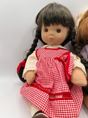 A Pair Of Stupsi Dolls Made In Germany