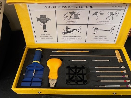 Invicta Watch Repair Tool Set In Box