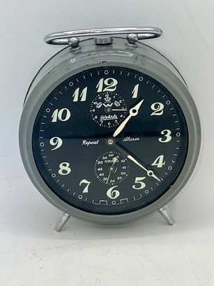 Wehrle Alarm Clock Repeat Alarm 1960's