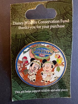 Disney Wildlife Conservation Pin New
