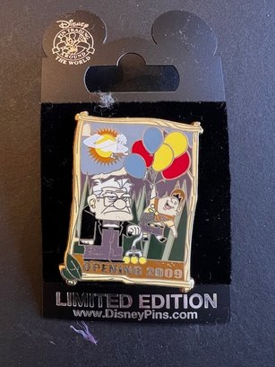 Limited Edition Le Pixar  Carl Russell Disney Pin Opening 2009