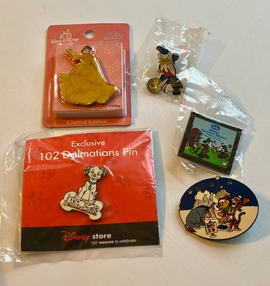 Group Of New In Packaging Disney Pins