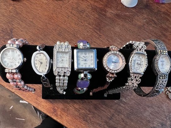Assorted Watches Gruen, Vivani Timex Etc