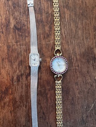 LUCIEN PICCARD AND BULOVA Ladies Wrist Watches