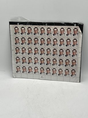 A Sheet Of Richard Nixon Stamps