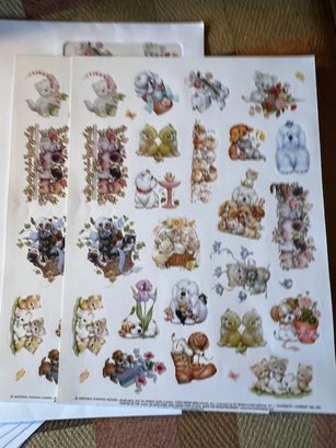 22 Pages Of Dog And Cat Stickers