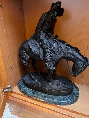 'Northern' Frederic Remington Sculpture From The Remington Museum 24' Approx