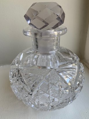Antique Crystal Decanter Over 75 Years Old Found In The Ground!