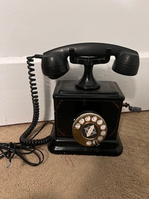 Exceptional Vintage Converted Rotary Dial Telephone