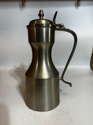 Fantastic Pewter Pitcherapprox 8 1/2' T