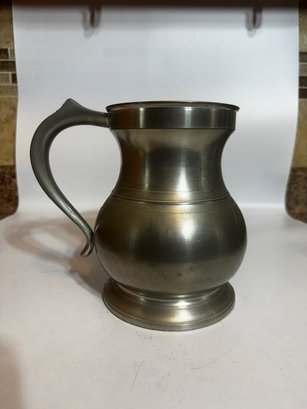 Pewter Tankard By Crown And Rose Cast