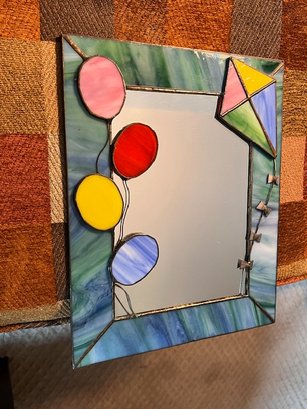 8 X 10 Stained Glass Mirror
