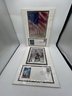 Group Of 4 FOUR 911 Commemorative Stamp And Pictures