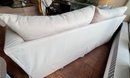 Oatmeal Canvas Covered Couch Very Good Condition