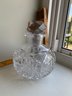 Antique Crystal Decanter Over 75 Years Old Found In The Ground!