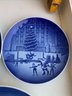 Bing And Grondahl Plates Christmas At Rockefeller Center Etc 1971, 75, 88