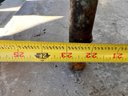 2 Industrial Metal Bases Base Is 23' Height Is 34' Table Base? Desk?