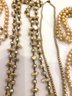 Pearls In All Shades Multi Strands, Elegant 7 Necklaces